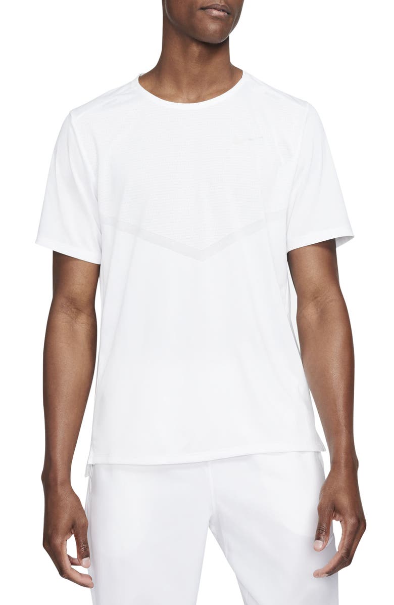 Nike Dri-FIT 365 Running T-Shirt, Main, color, White