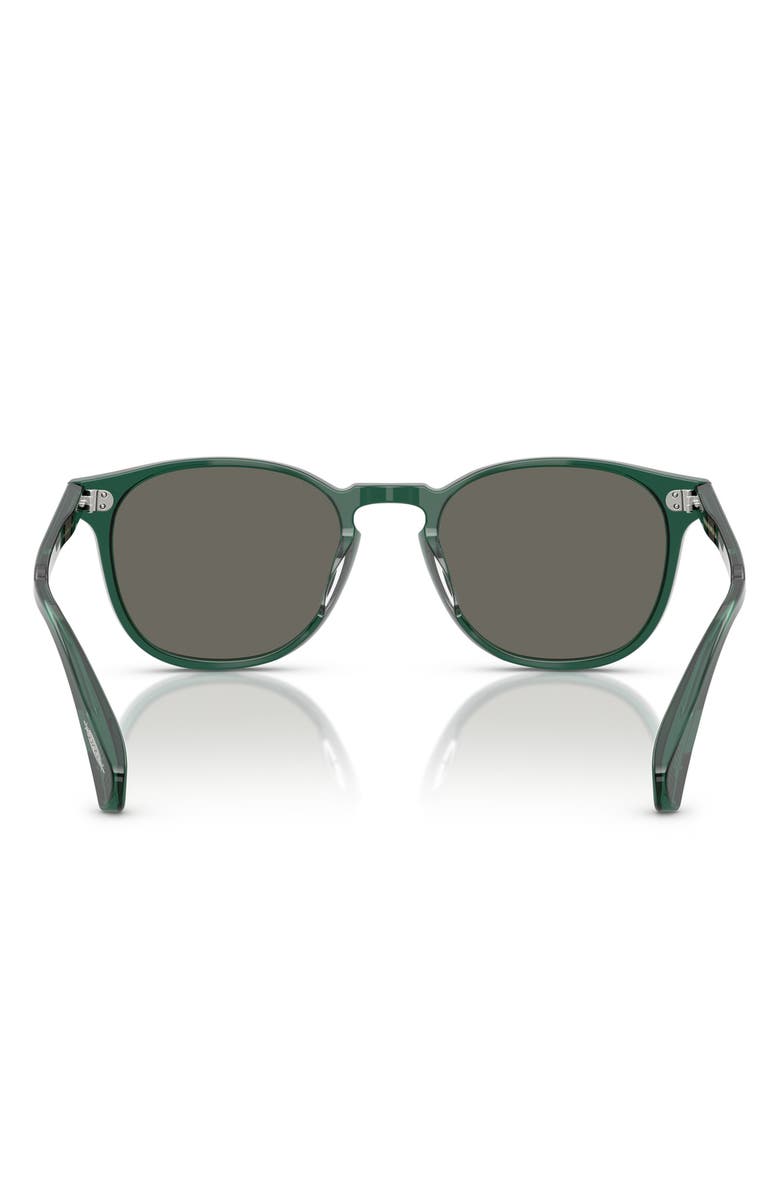 Oliver Peoples 53mm Finley Esq. Sun Phantos Sunglasses, Alternate, color, Translucent Dark Teal
