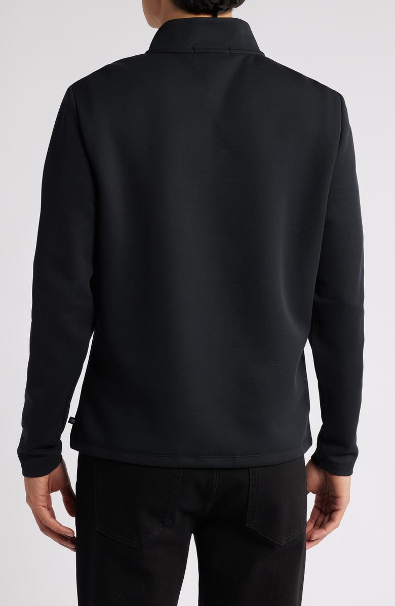 Robert Barakett Hanwell Half Zip Pullover, Alternate, color, Black