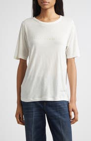 Stella McCartney Beaded Logo T-Shirt