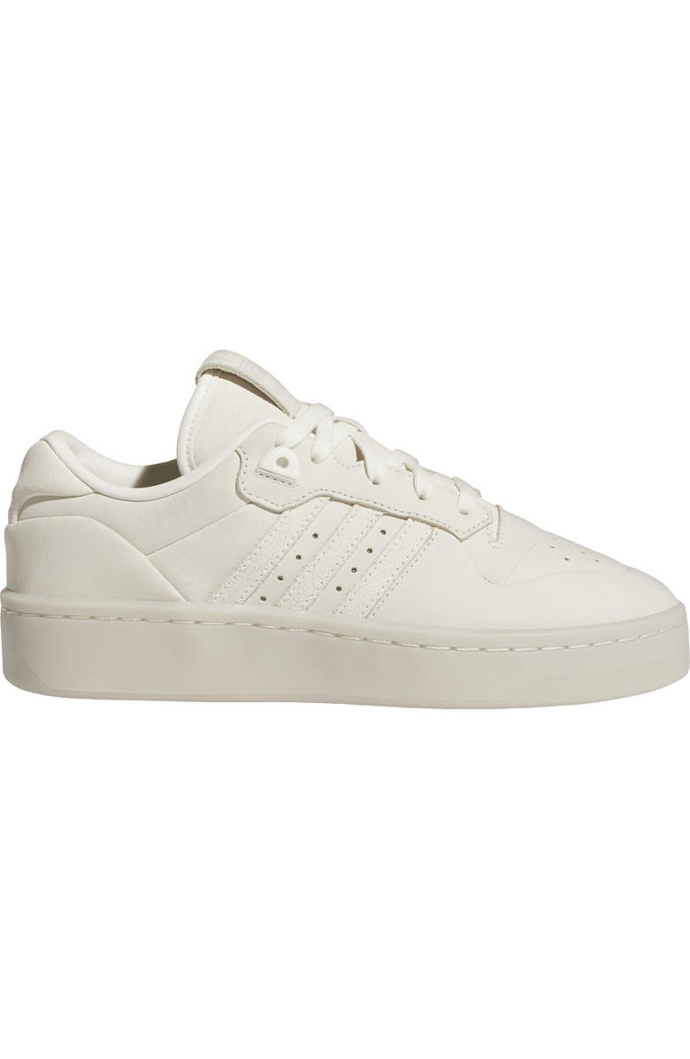 adidas Rivalry Lux Low Top Basketball Sneaker, Alternate, color, Cream/Cream/Alumina