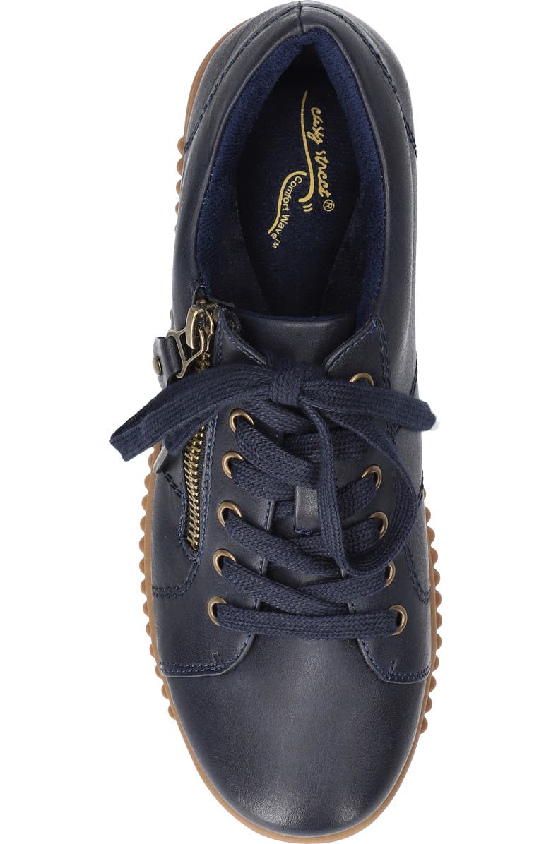 EASY STREET Novie Sneaker, Alternate, color, Navy
