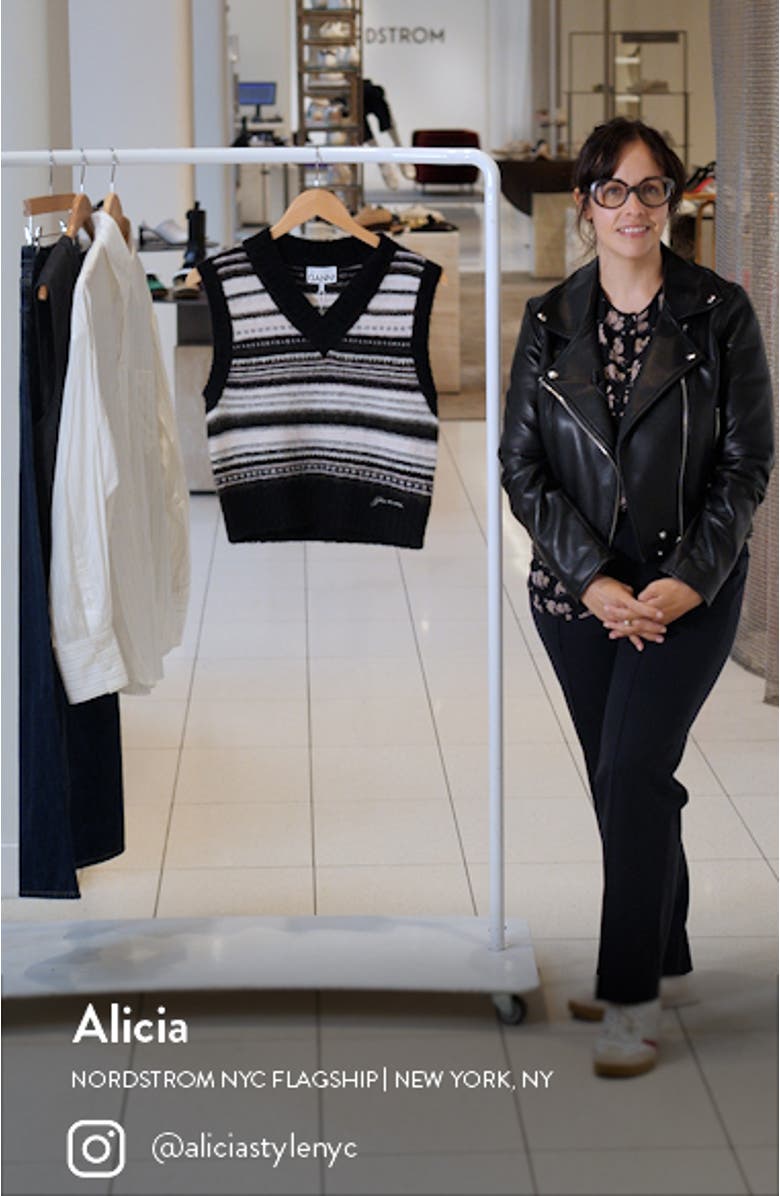 Stripe Sweater Vest, sales video thumbnail