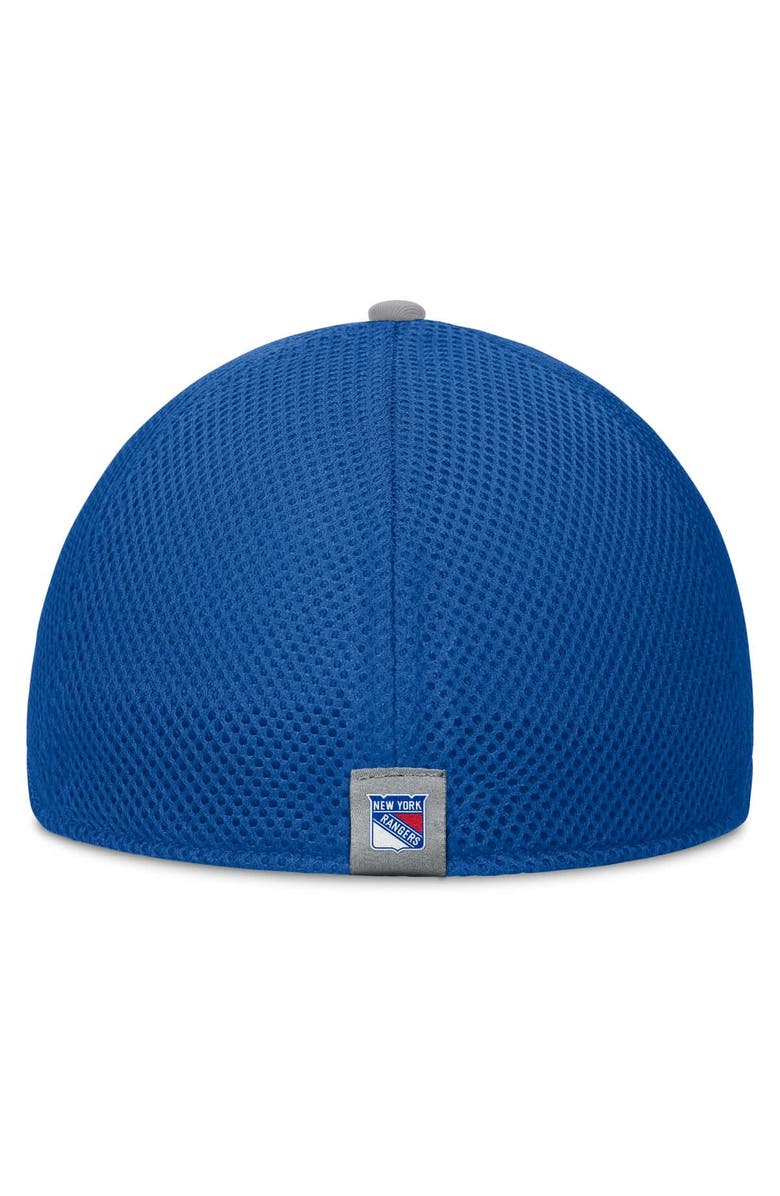 FANATICS Men's Fanatics Blue New York Rangers Fundamentals Span Flex Hat, Alternate, color, Blue