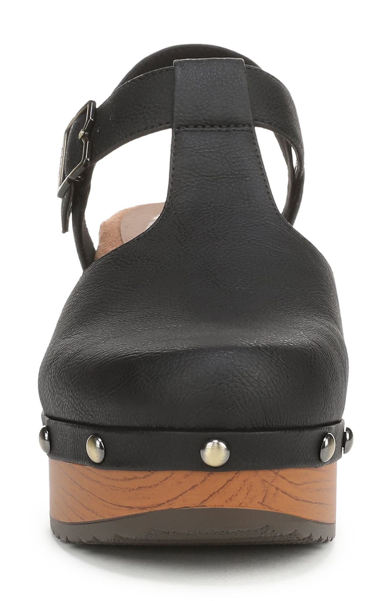 Classic Day Slingback Platform Clog, Alternate, color, BLACK