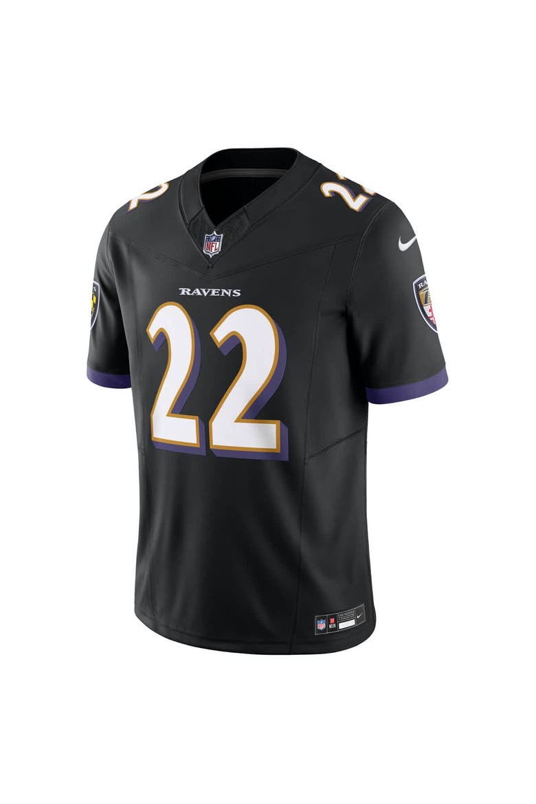 Men's Nike Derrick Henry Black Baltimore Ravens Vapor F.U.S.E. Limited Jersey, Alternate, color, Black