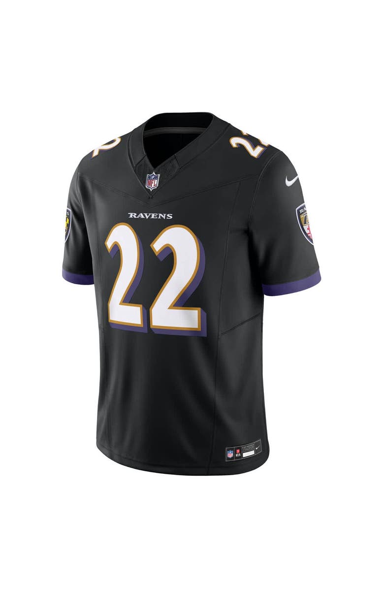 Nike Men's Nike Derrick Henry Black Baltimore Ravens Vapor F.U.S.E. Limited Jersey, Alternate, color, Black
