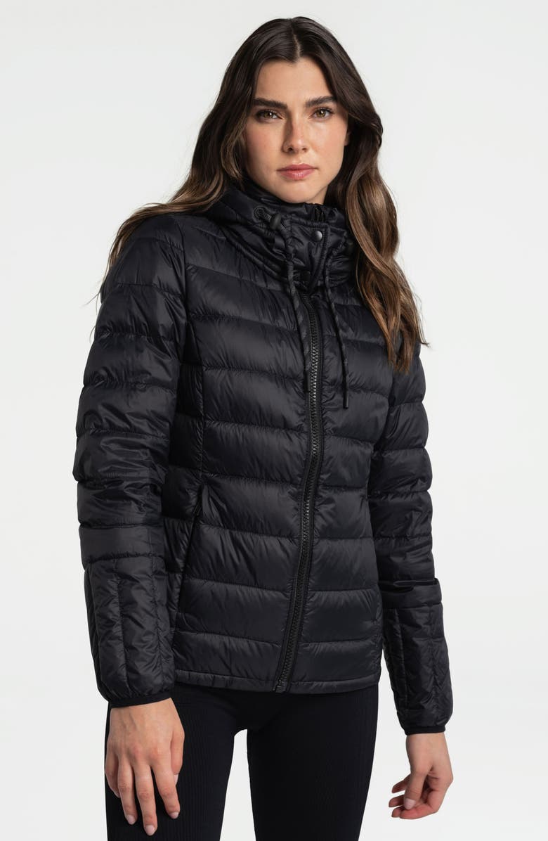 Lole Emeline Water Repellent 550 Fill Power Down Jacket, Alternate, color, Black Beauty