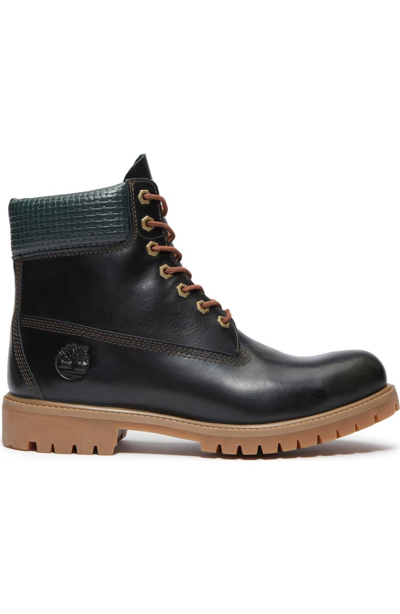 Timberland Premium 6-Inch Waterproof Boot, Alternate, color, Dark Green Full Grain