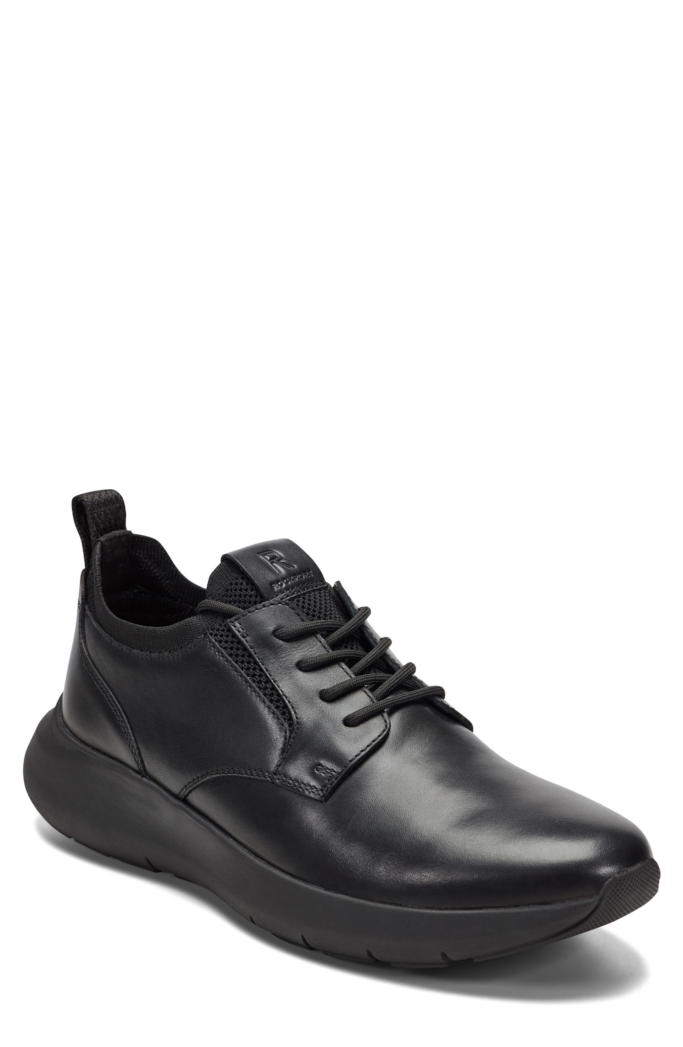 Rockport Jonston Sneaker, Main, color, Black