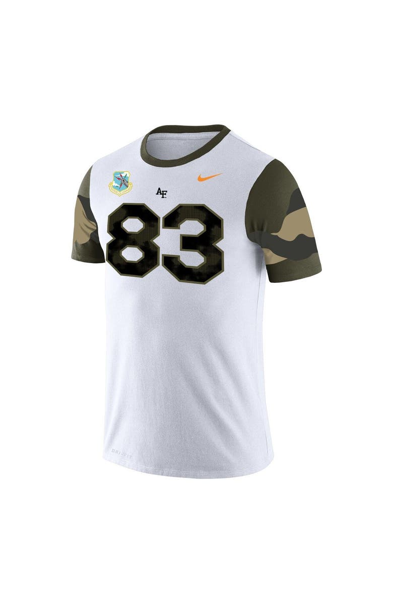 Nike Men's Nike White Air Force Falcons B-52 Jersey Replica T-Shirt, Alternate, color, White