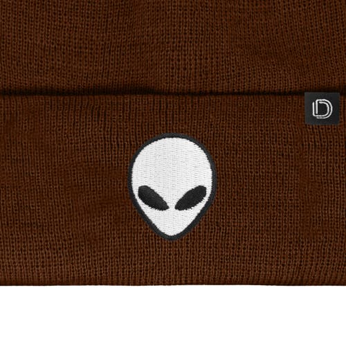 Dalix Alien Beanie In Brown