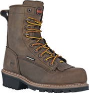 Hoss Boot Company HOSS Cross Cut Kiltie Logger Composite Toe Work Boot