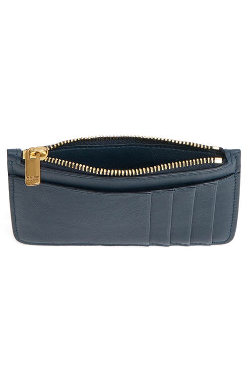 Mansur Gavriel Leather Zip Card Holder