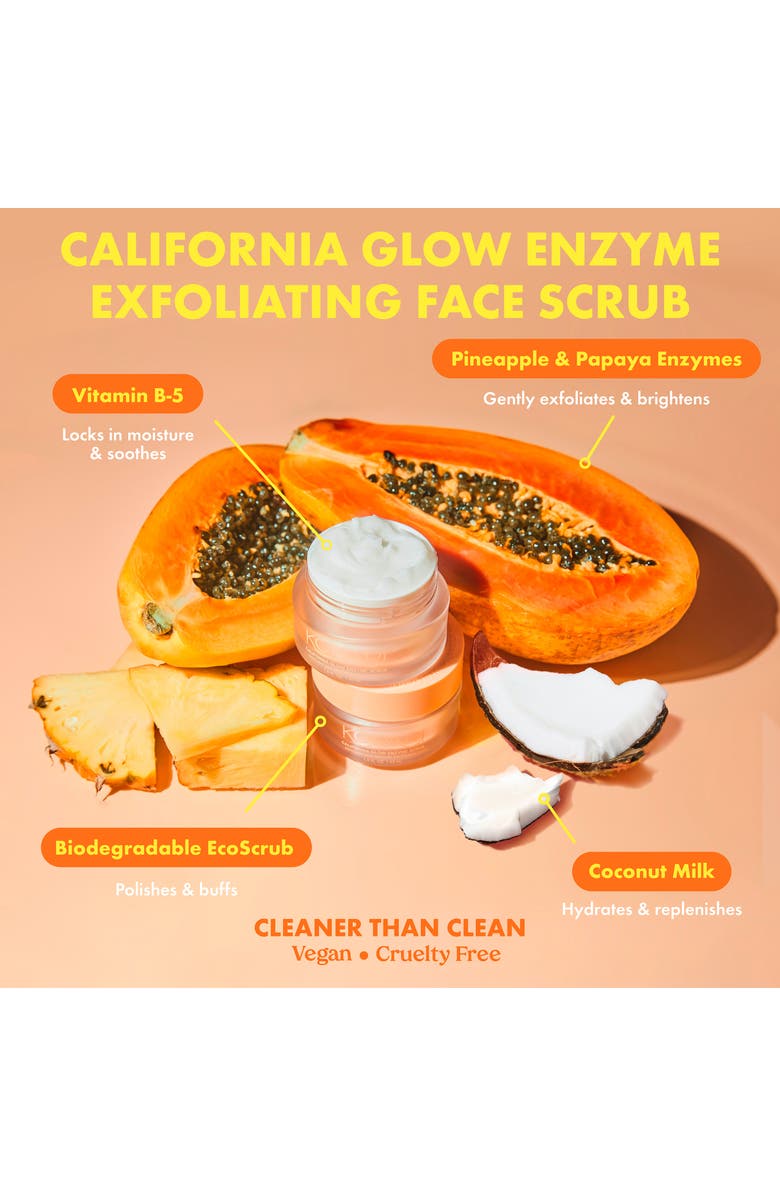 Kopari California Glow Enzyme Face Scrub, Alternate, color,