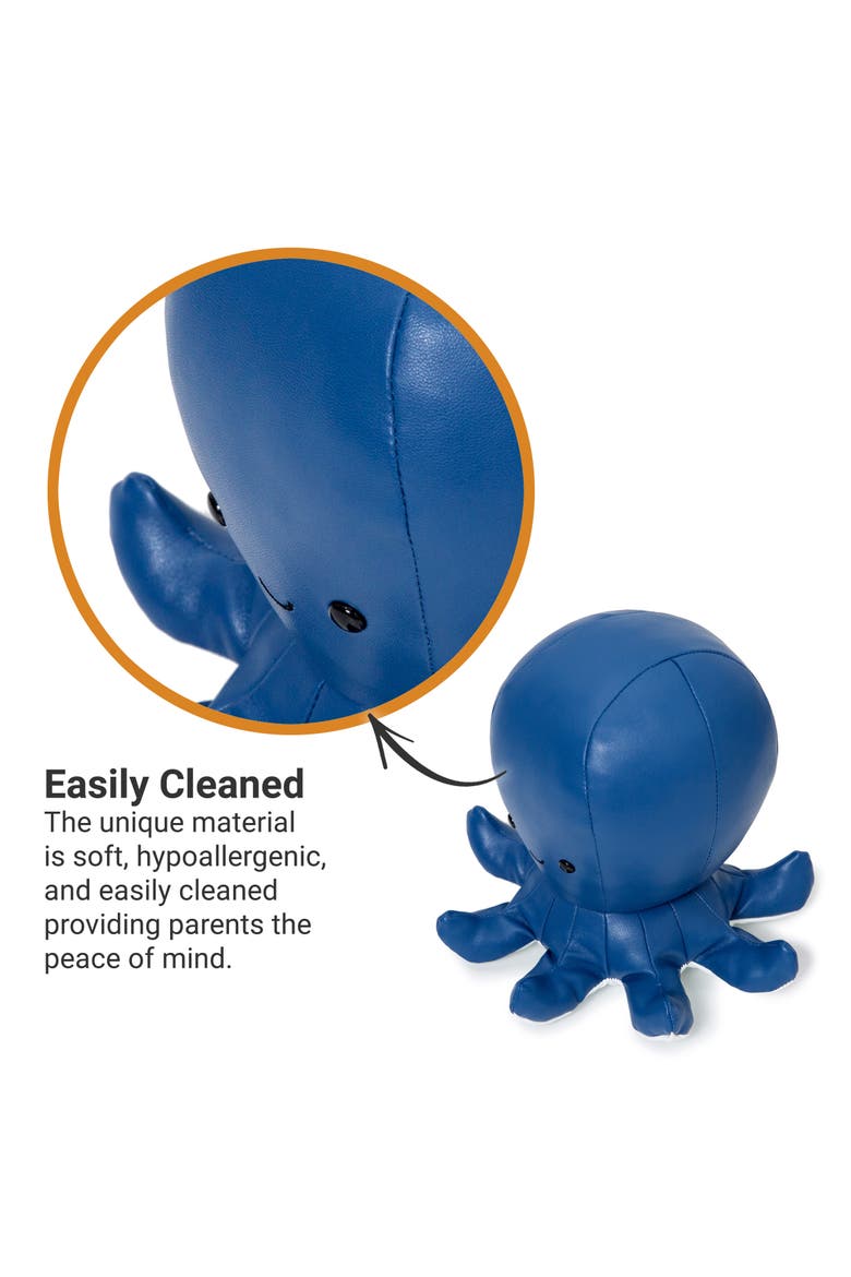 Musical Animals - Octopus, Plush Baby Music Box, Nursery Toy & Décor, Alternate, color, Blue