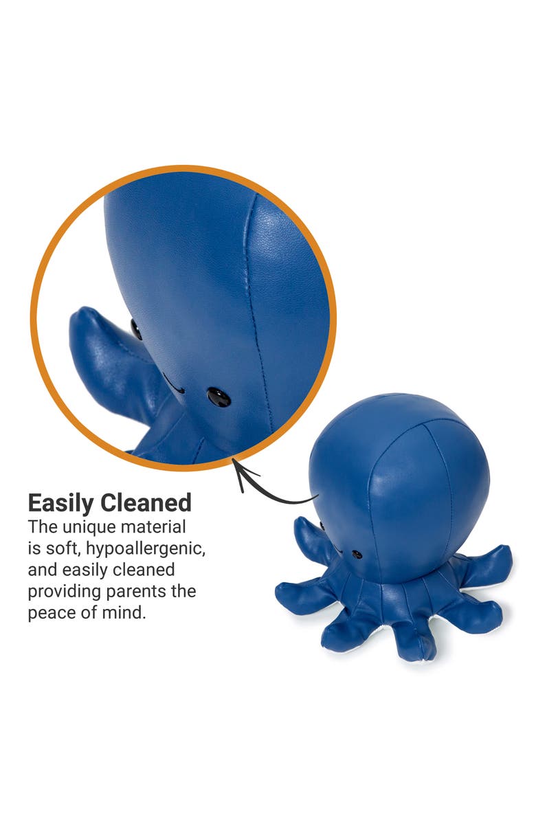 Little Big Friends Musical Animals - Octopus, Plush Baby Music Box, Nursery Toy & Décor, Alternate, color, Blue