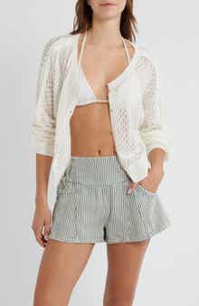 Maris V-Neck Fine Gauge Linen Blend Cardigan