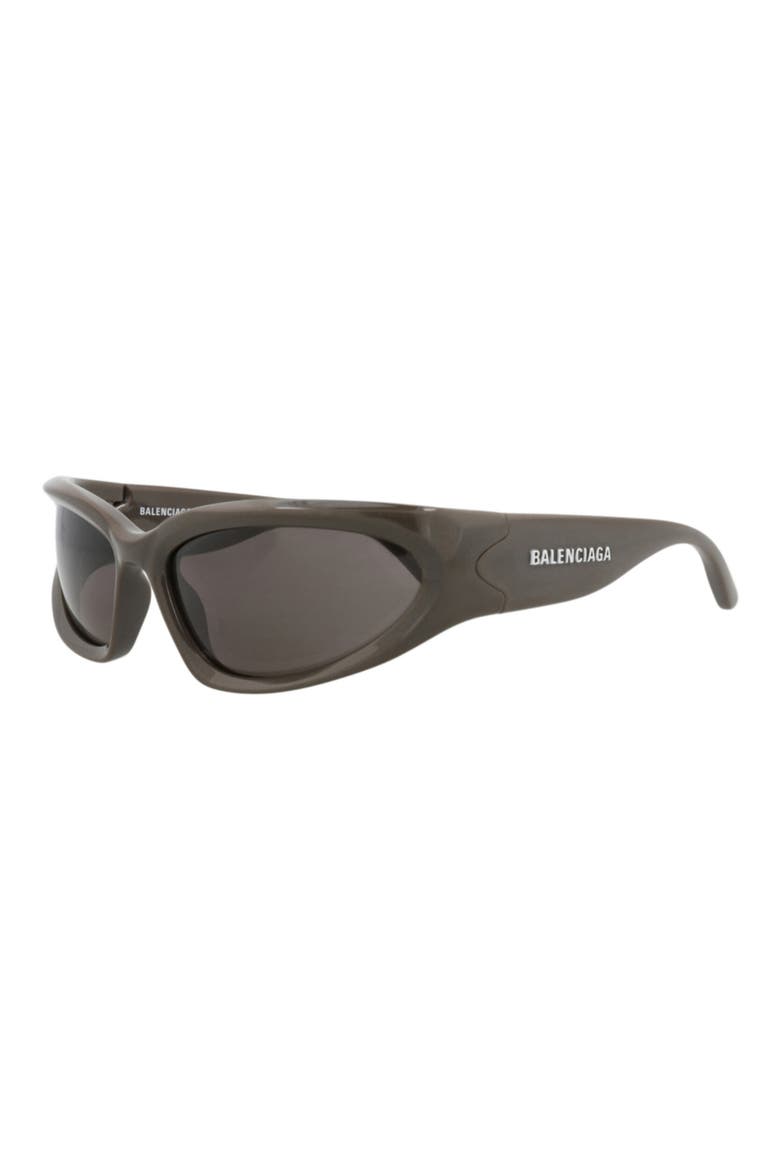 65mm Oval Sunglasses, Alternate, color, GREY GREY GREY