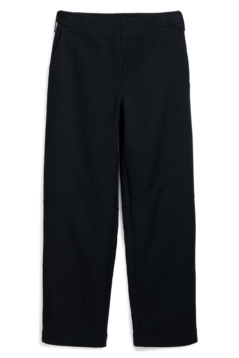 Straight Leg Utility Pants, Alternate, color, BLACK