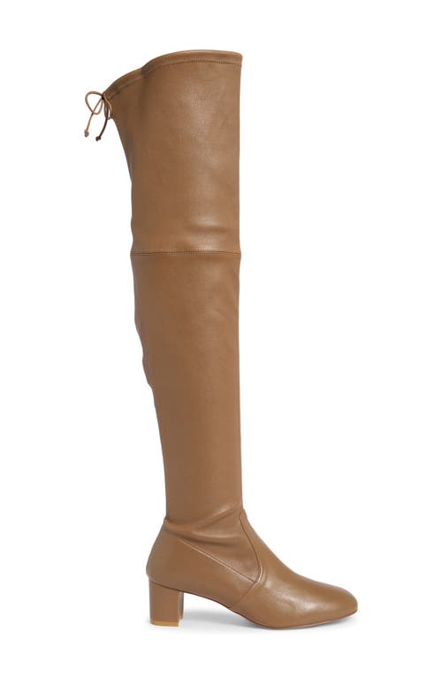 Stuart Weitzman Sofia City 50 Over The Knee Boot In Brown