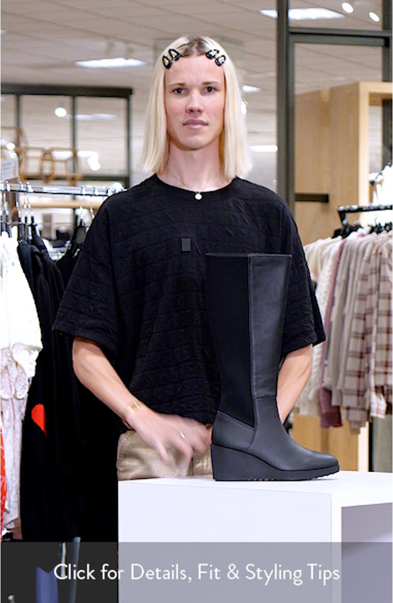 Monique Waterproof Wedge Boot, sales video thumbnail