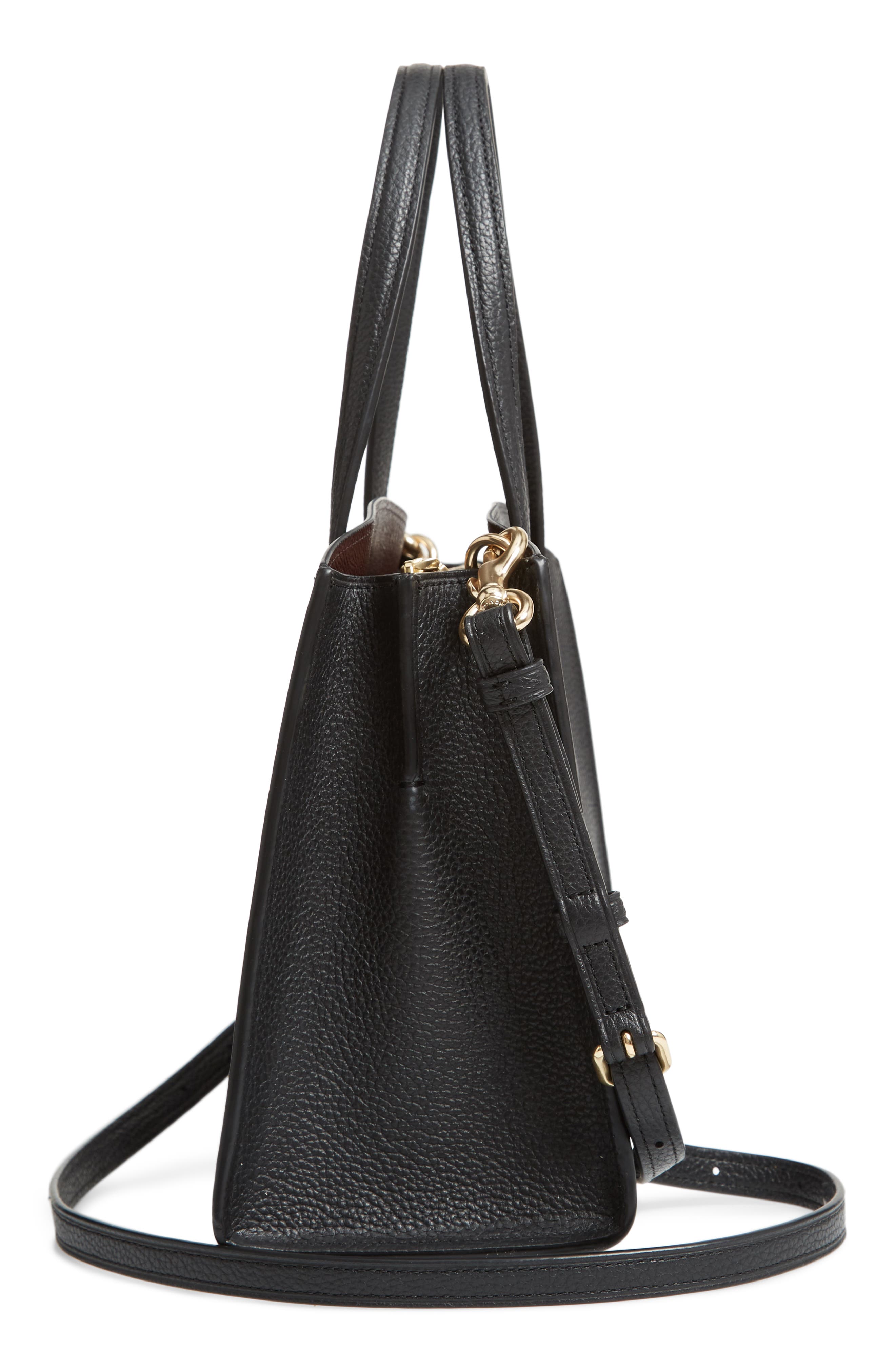 COACH Charlie Leather Tote, Alternate, color, 