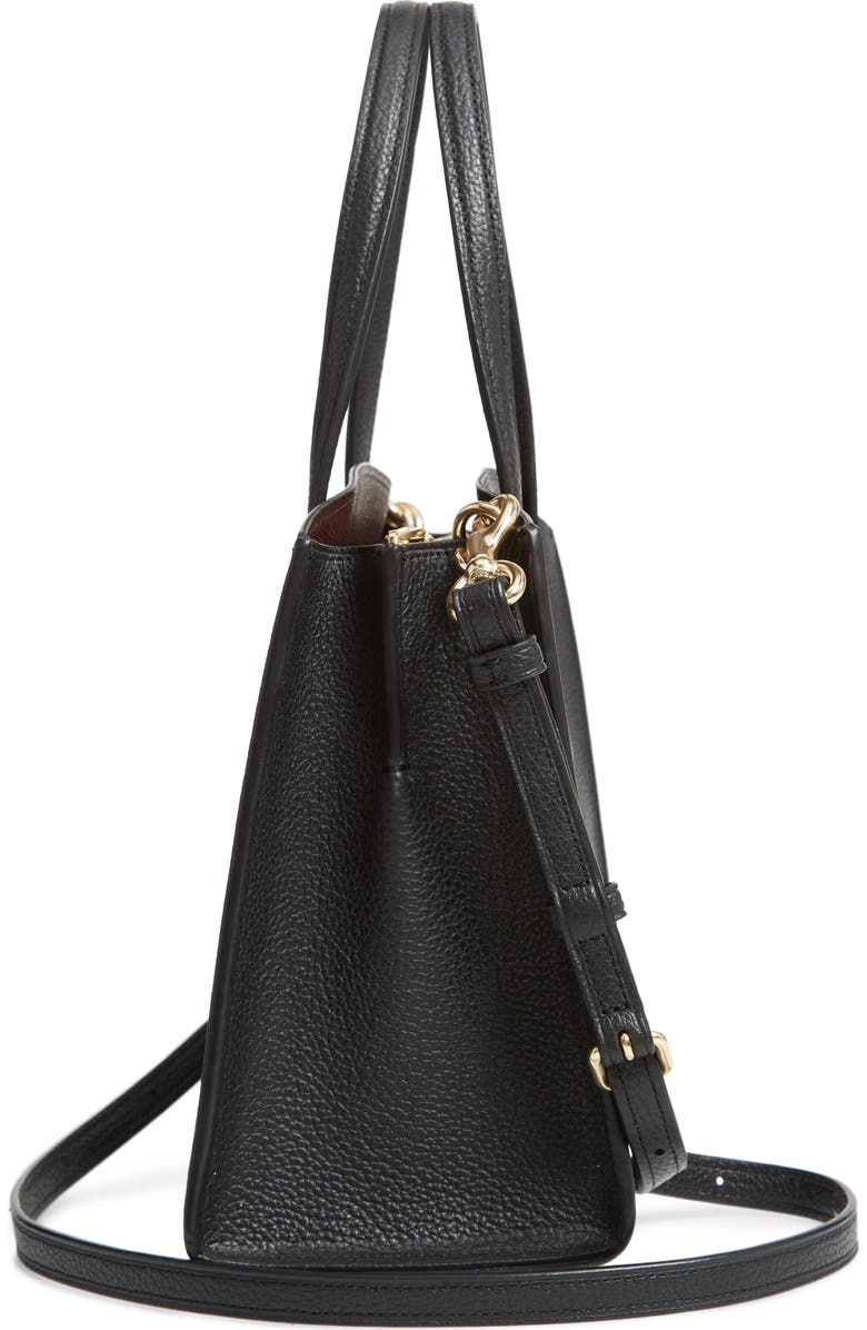 COACH Charlie Leather Tote, Alternate, color,