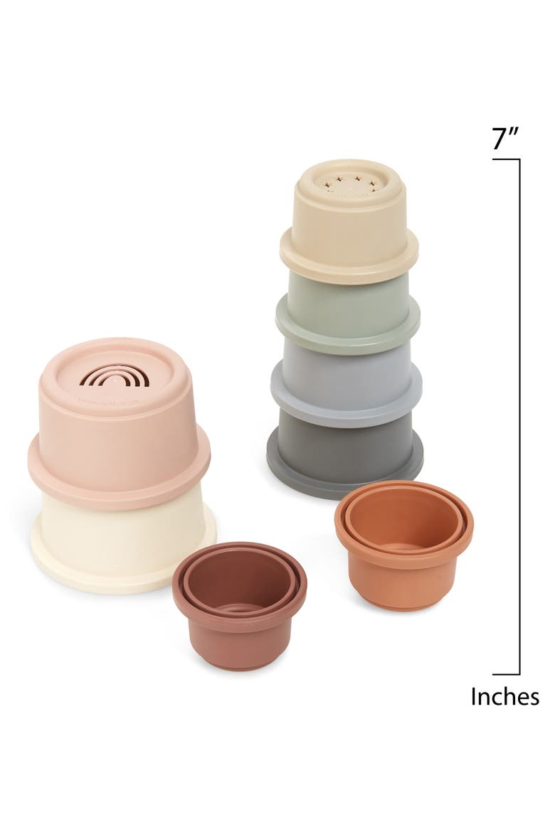 8-Piece Stacking Cups Toy, Alternate, color, MULTI