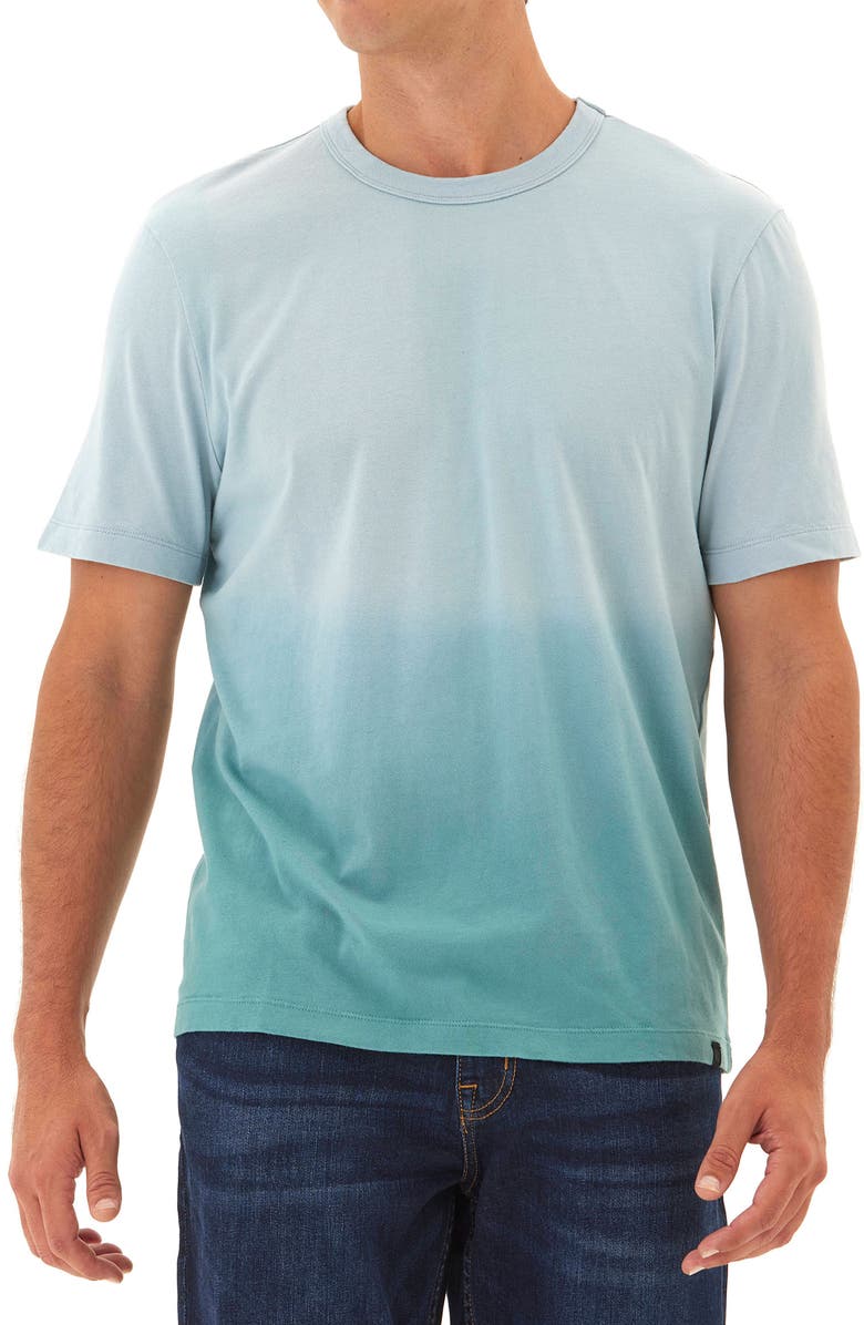 Threads 4 Thought Shawn Dip Dye Organic Cotton T-Shirt, Main, color, 