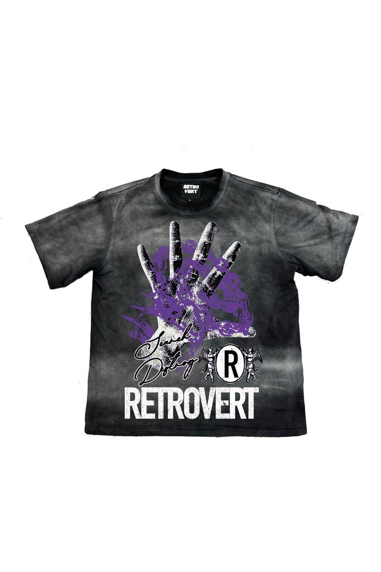 Hands Tee, Main, color, Black