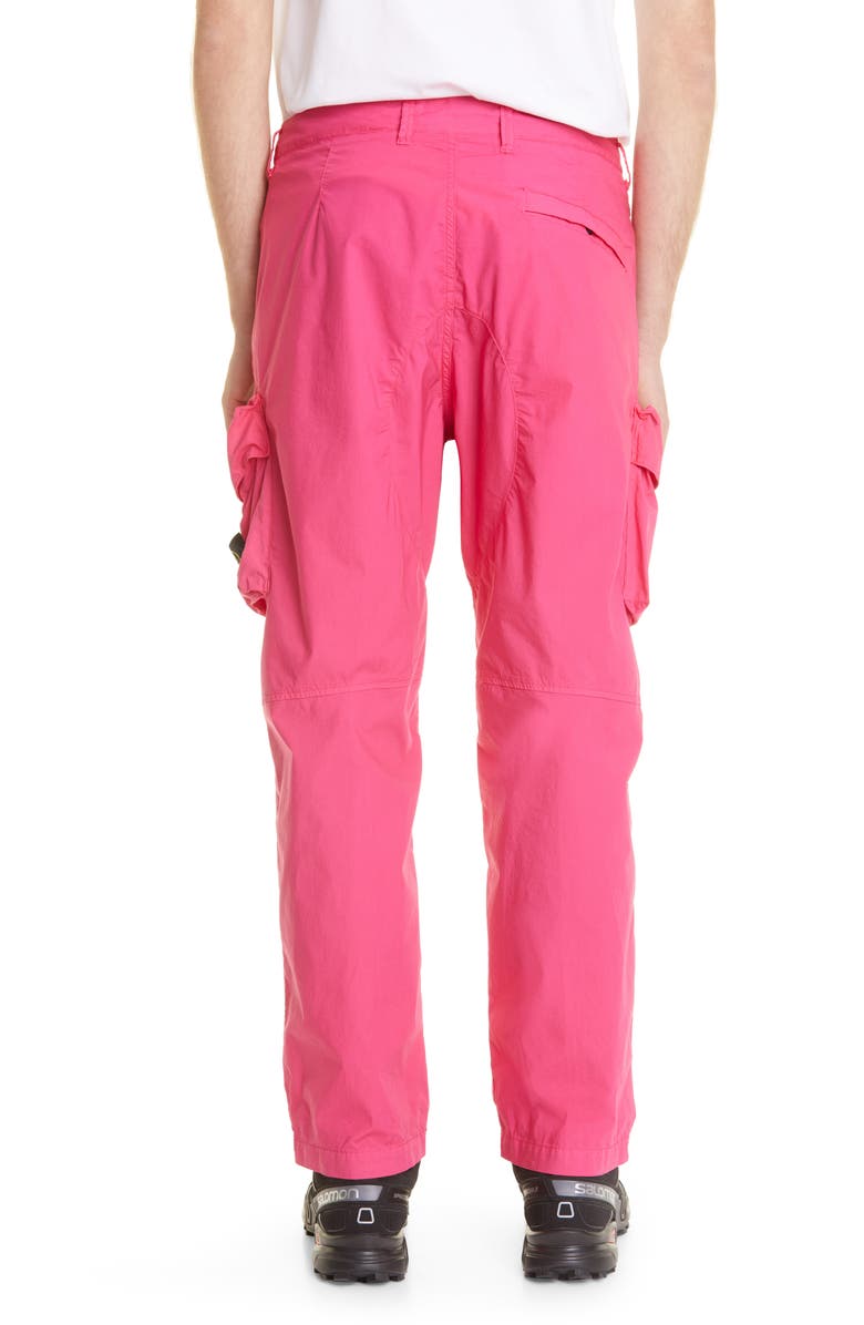 Stone Island Logo Patch Stretch Cotton Cargo Pants, Alternate, color,