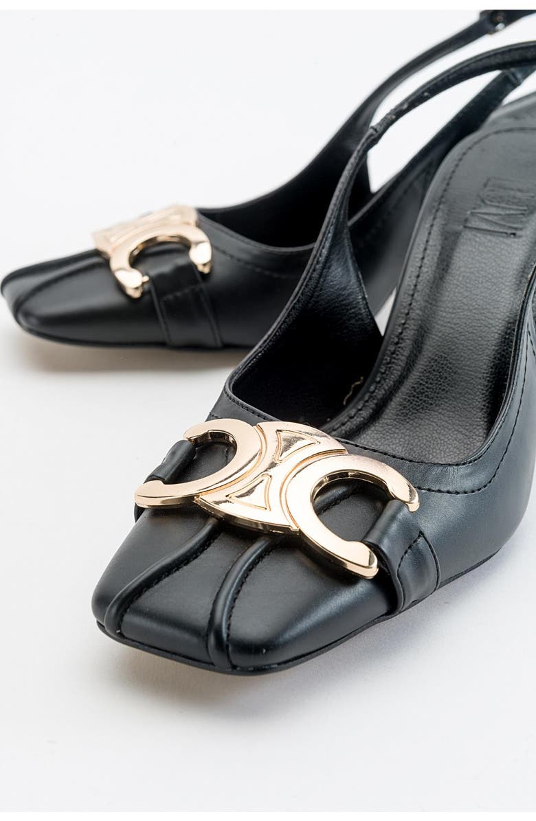 Prologue Shoes Forlev Slingback Pump, Alternate, color, Black