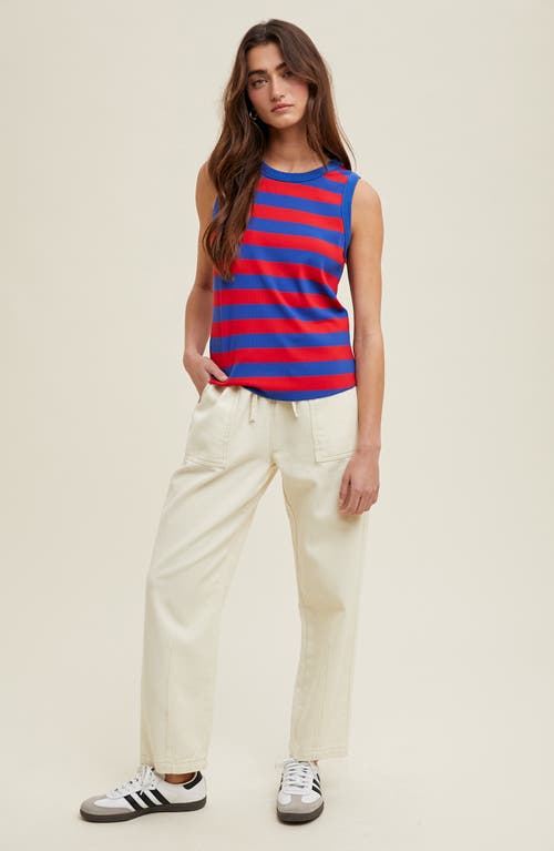 Wishlist Drawstring Waist Baggy Jeans In Neutral