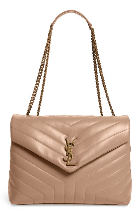 Medium Loulou Matelassé Leather Shoulder Bag