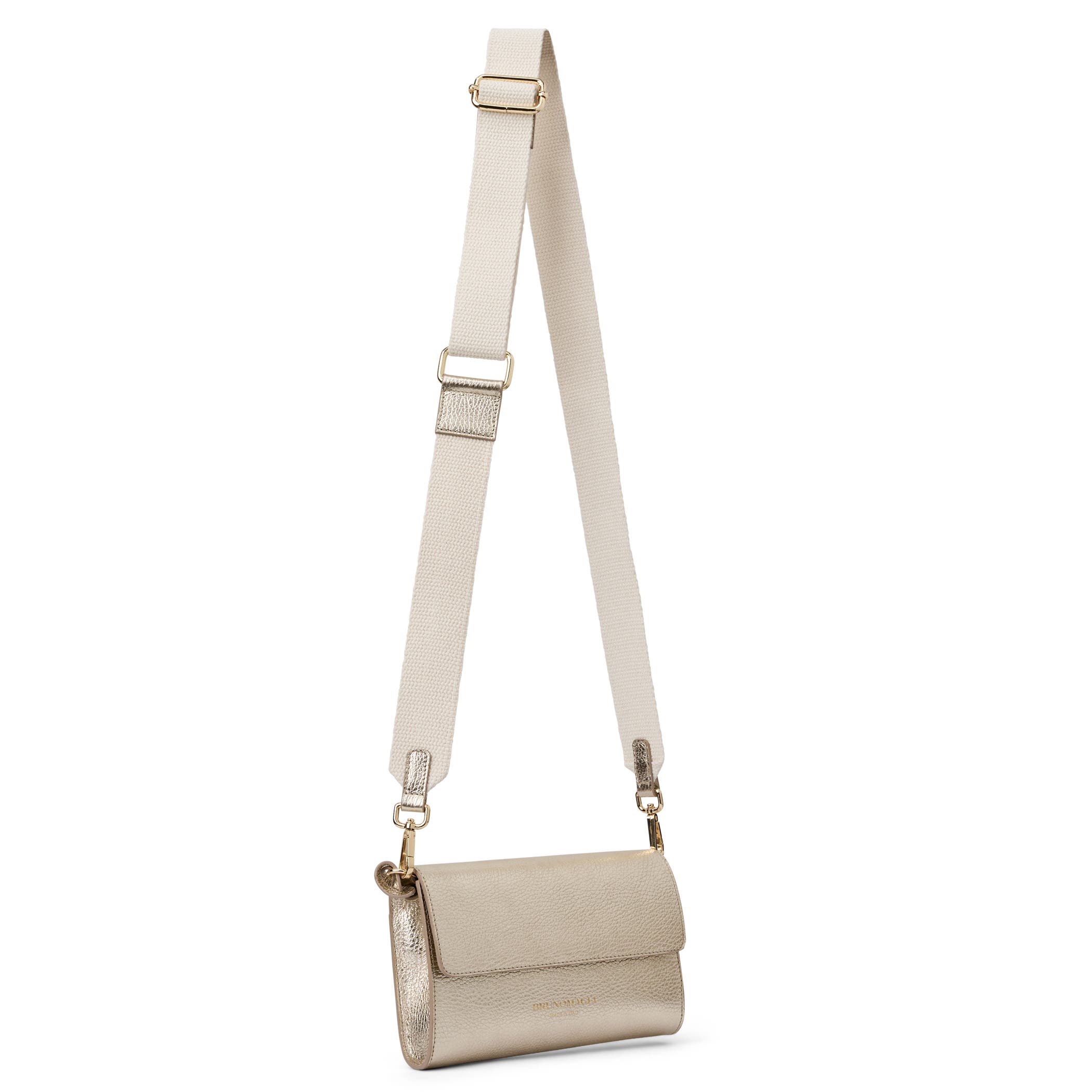 Marina Wallet Crossbody Bag, Alternate, color, PLATINO PEBBLED
