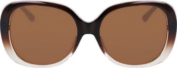 Cole Haan 58mm Polarized Round Sunglasses | Nordstromrack display picture 1