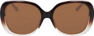 Cole Haan 58mm Polarized Round Sunglasses