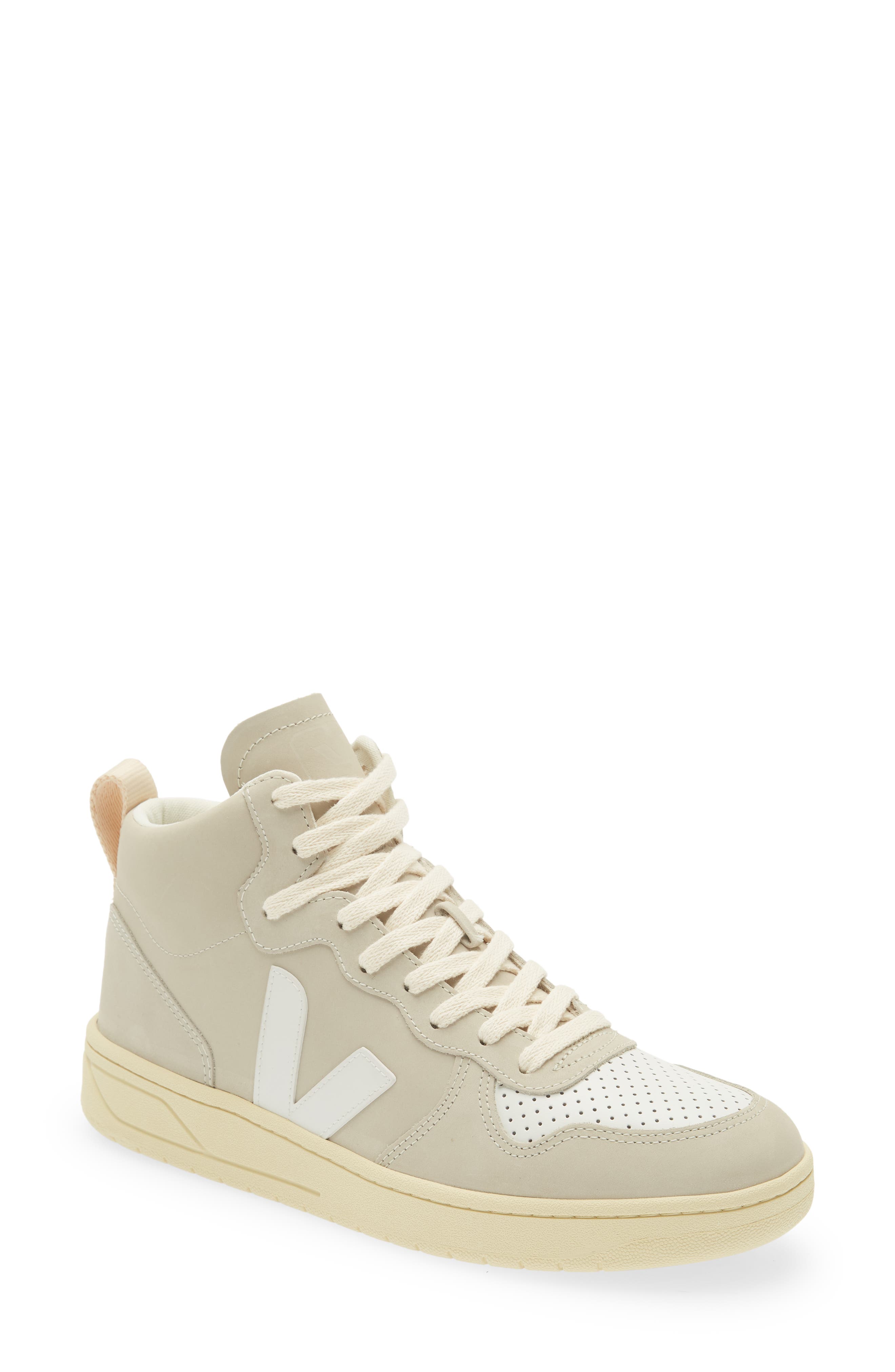 Veja V-15 High Top Sneaker, Main, color, 