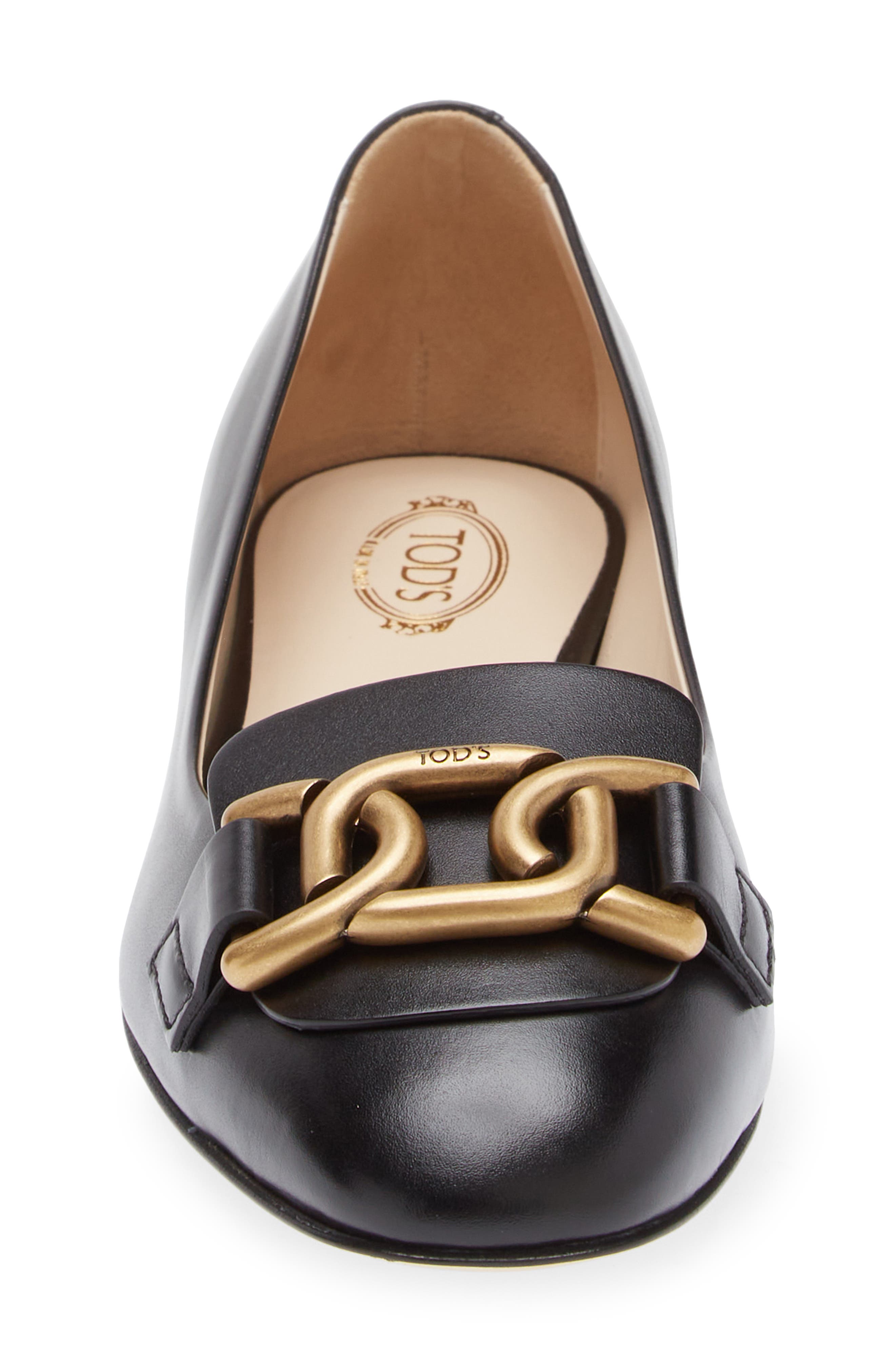 Tod's Kate Chain Ballet Flat, Alternate, color, 