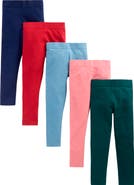 Mini Boden Kids' 5-Pack Leggings