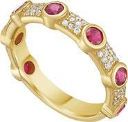 Lionheart 14K Gold Aurelia Ruby and Diamond Ring
