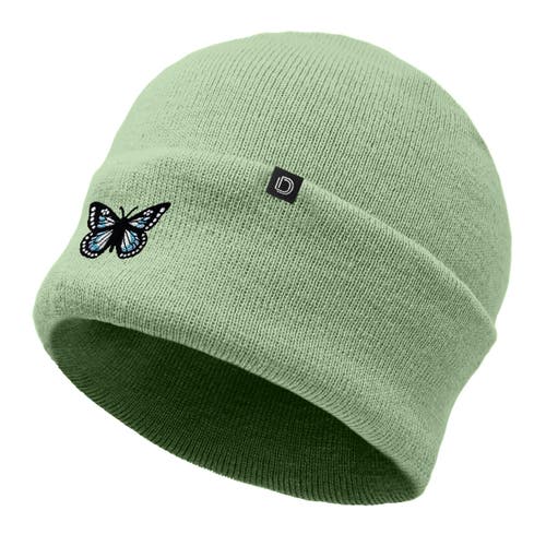 Dalix Butterfly Beanie In Light Green