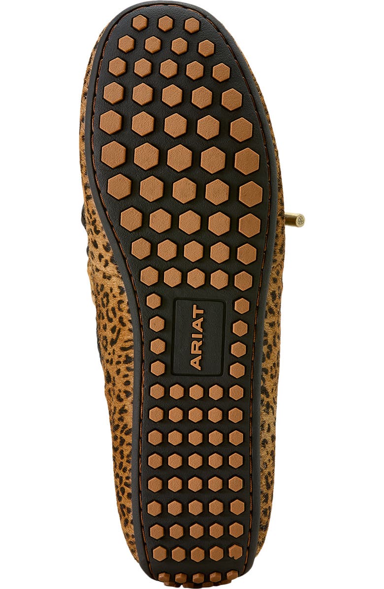 Ariat Margot Genuine Calf Hair Driving Shoe, Alternate, color, Mini Cheetah Hair On