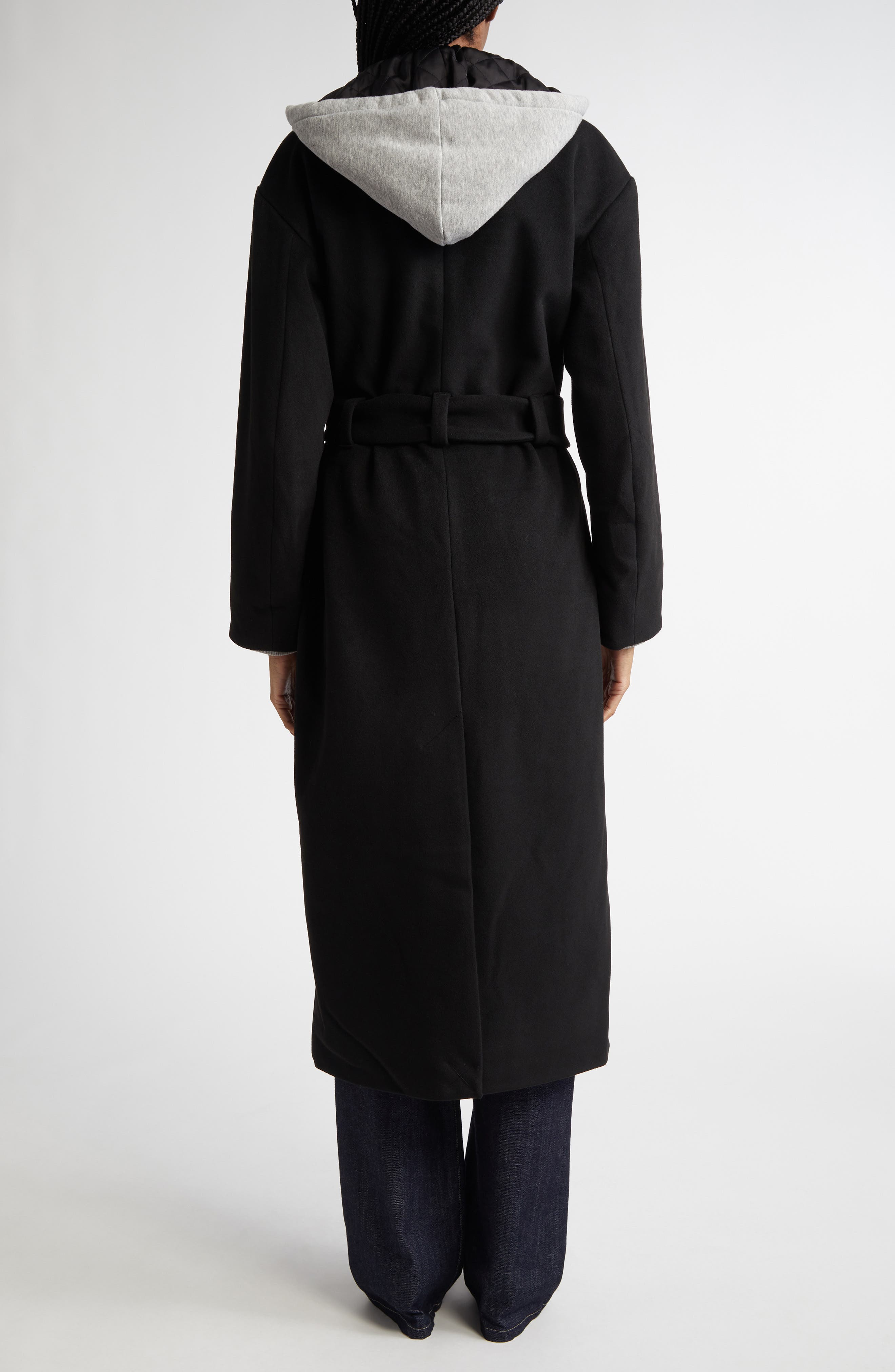 Vander Hooded Longline Coat - image 2