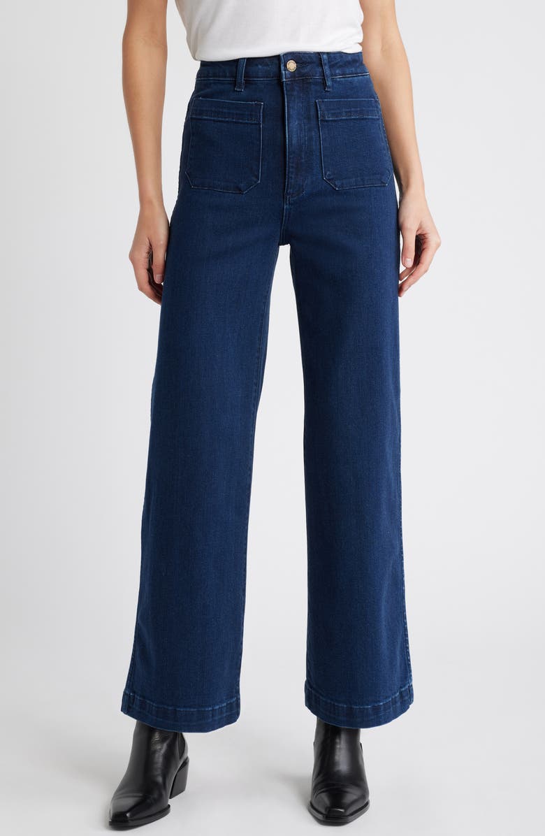 Rolla’s Sailor Dark Stone Flare Jeans, Main, color,