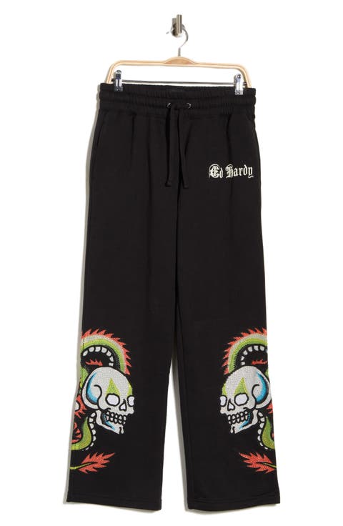 Dragon Skulls Baggy Sweatpants
