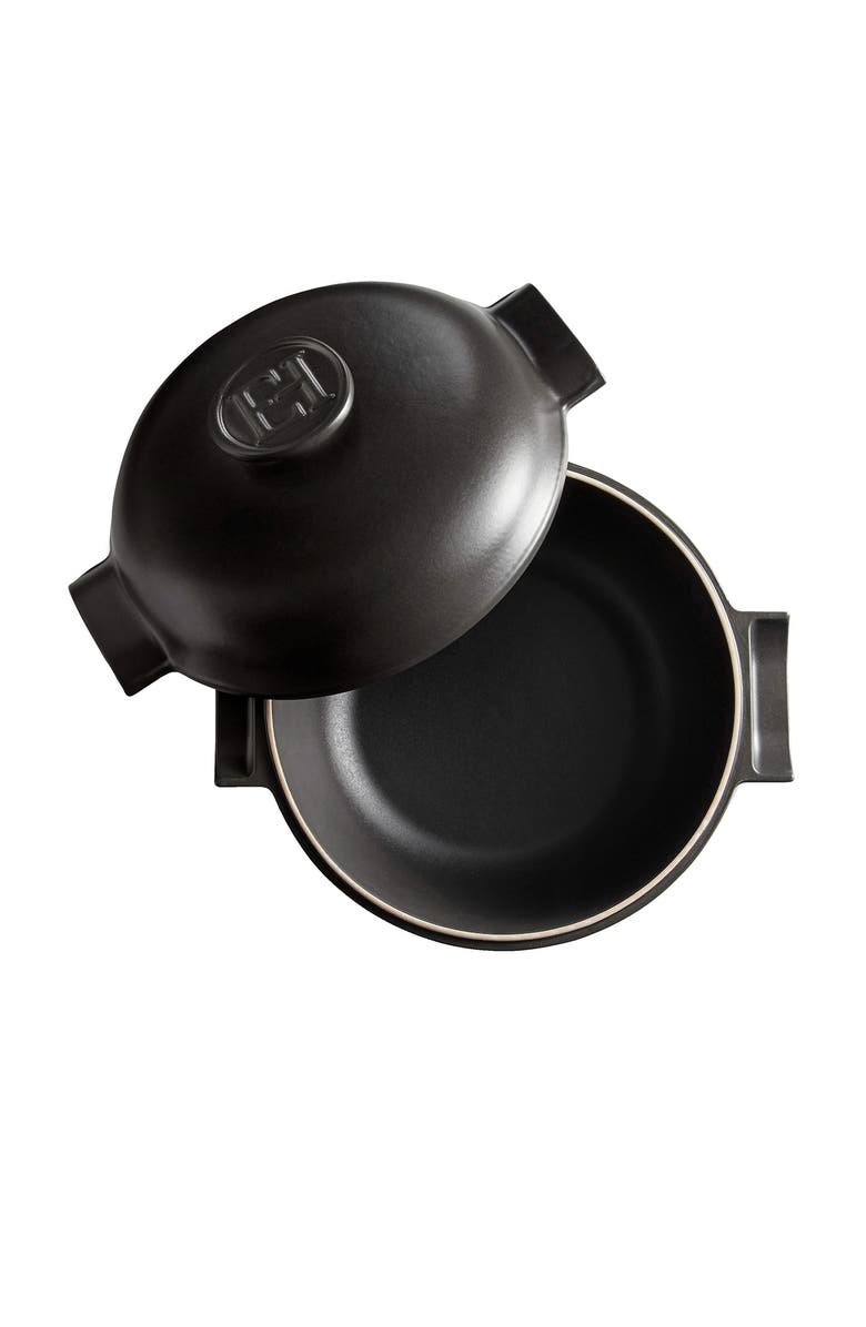 Emile Henry Delight 4.25 Quart Round Dutch Oven, Slate, Alternate, color, Slate