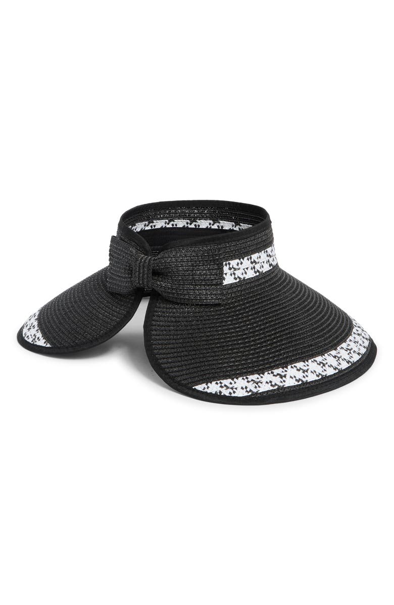 NORDSTROM RACK Colorblock Roll-Up Visor, Alternate, color,