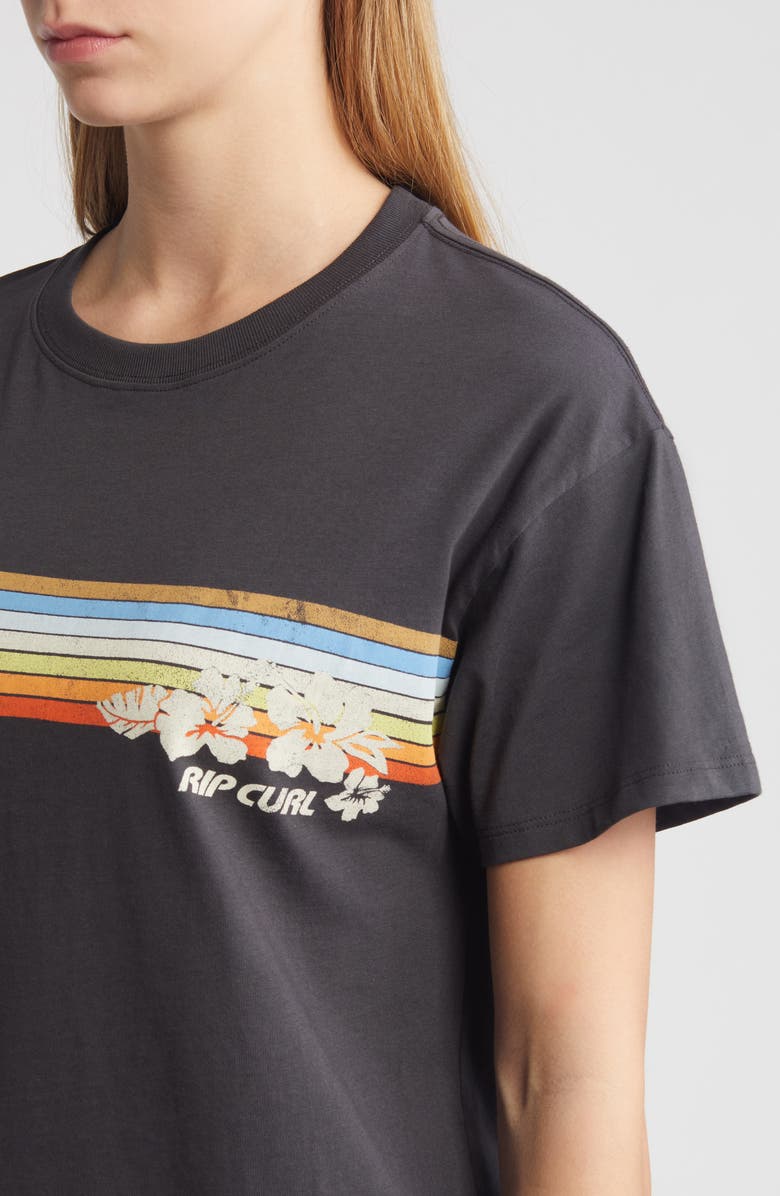 Rip Curl Hoffman Stripe Cotton Graphic T-Shirt, Alternate, color, 